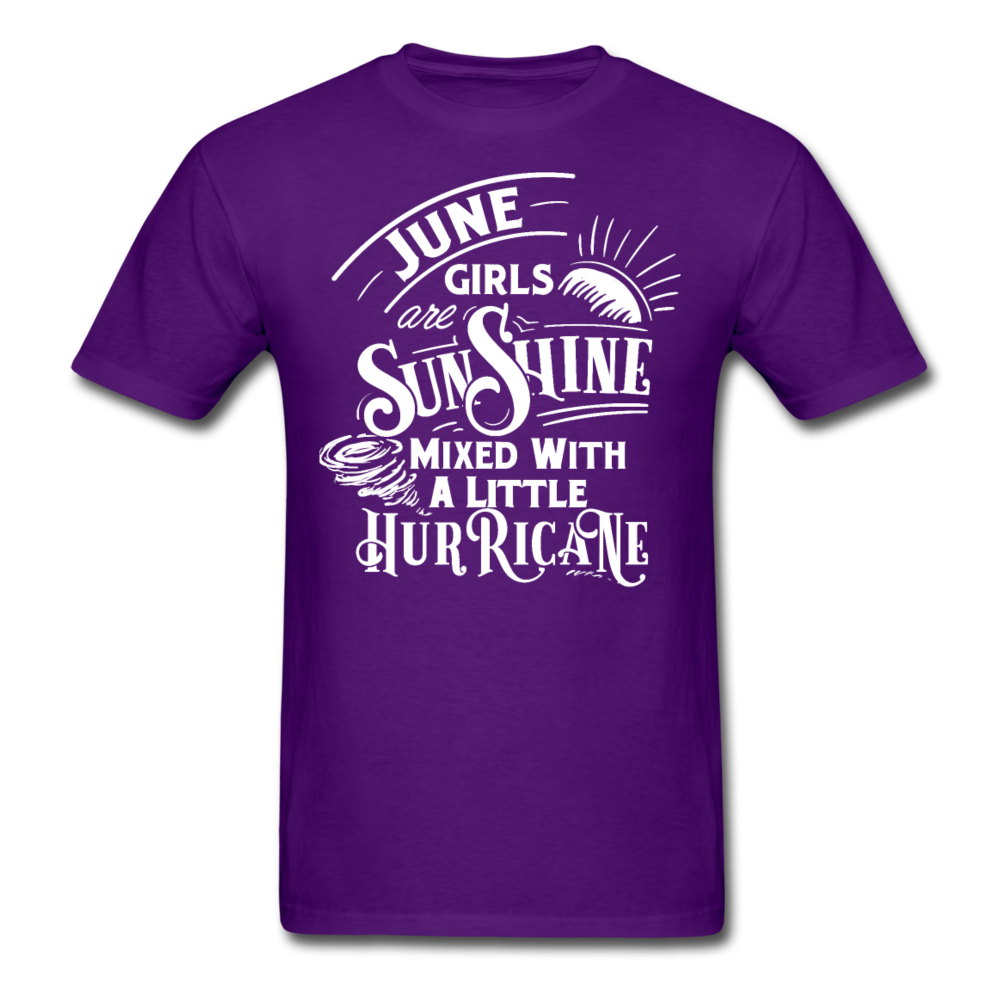 JUNE SUNSHINE GIRLS UNISEX SHIRT - purple