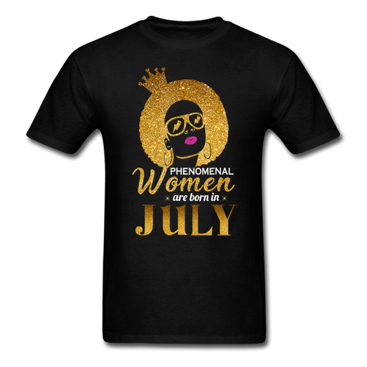 JULY PHENOMENAL WOMEN UNISEX SHIRT - black