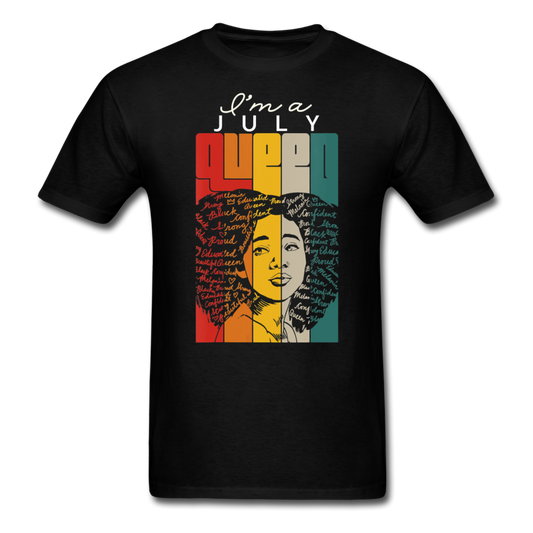 JULY QUEEN UNISEX SHIRT - black