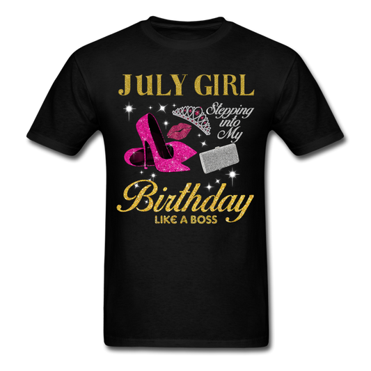 JULY GIRL BOSS UNISEX SHIRT - black