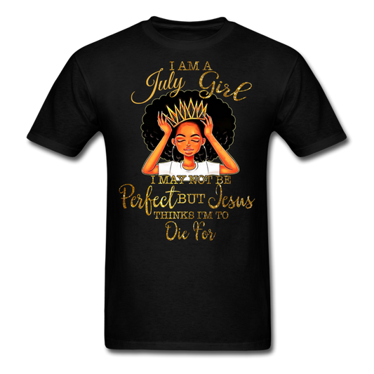 JULY JESUS GIRL UNISEX SHIRT - black