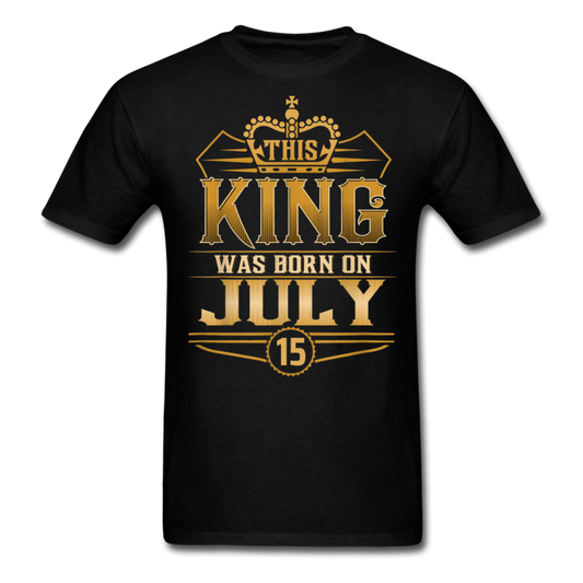 JULY 15TH KING - black
