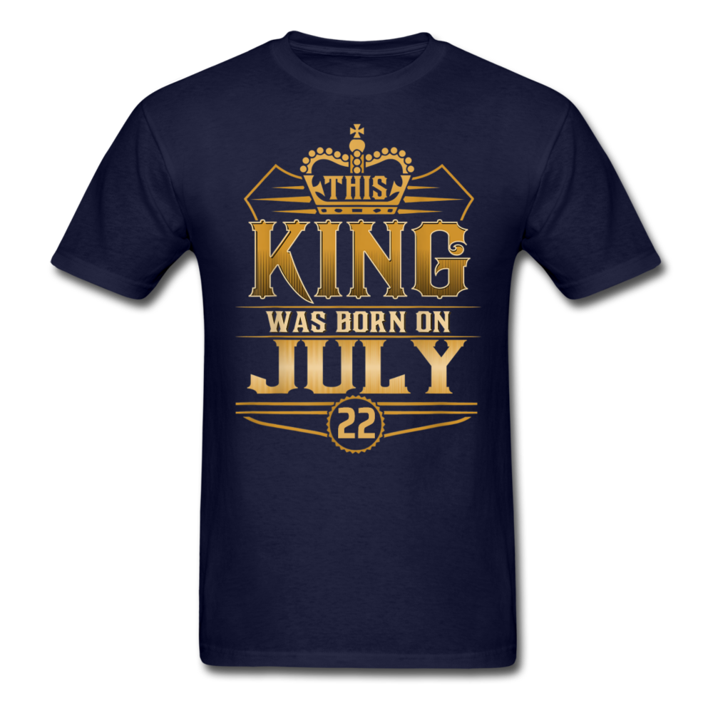 KING 22ND JULY - navy