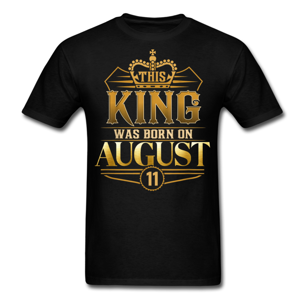 KING 11TH AUGUST - black