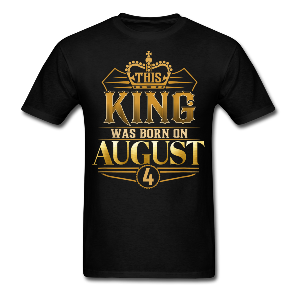 KING 4TH AUGUST - black