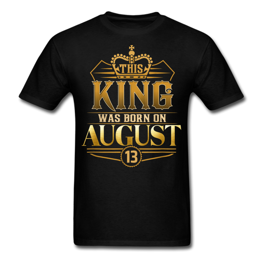 KING 13TH AUGUST - black