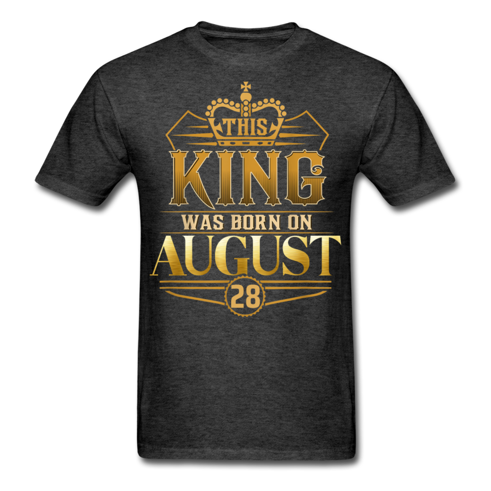 KING 28TH AUGUST - heather black