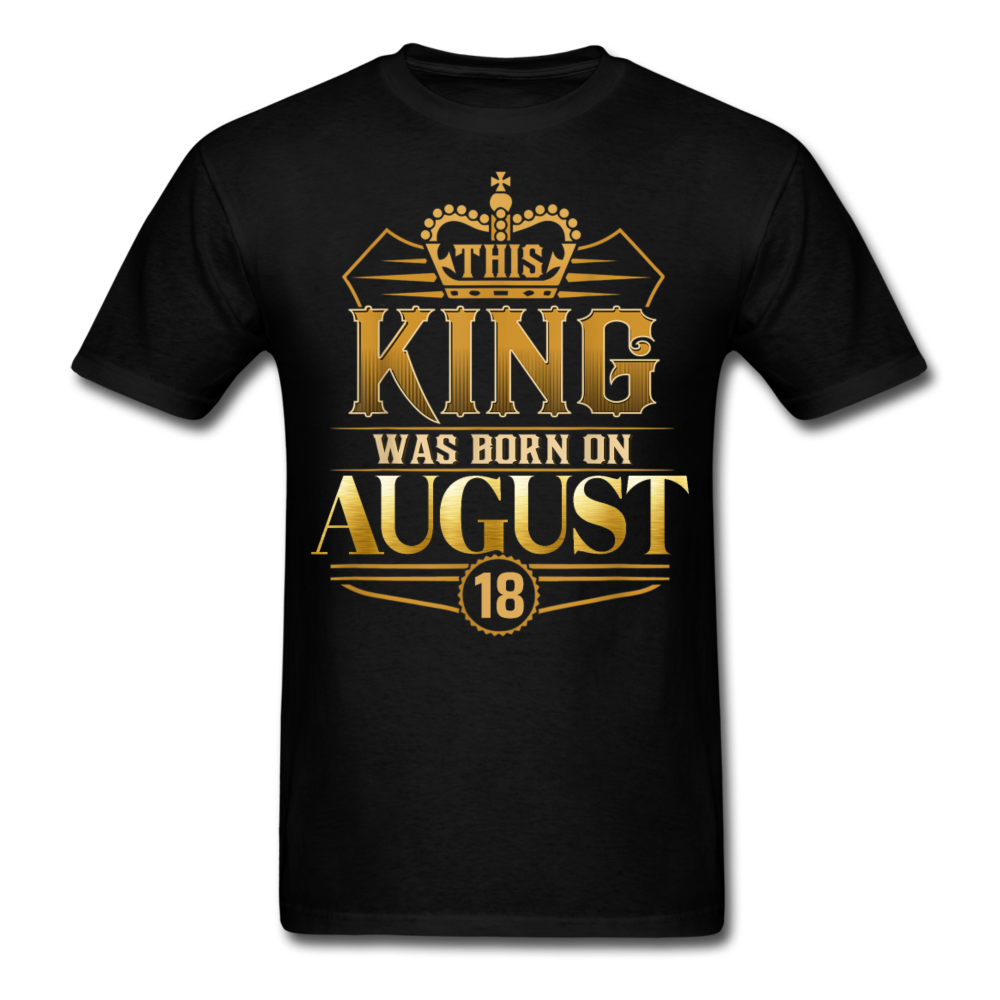 KING 18TH AUGUST - black