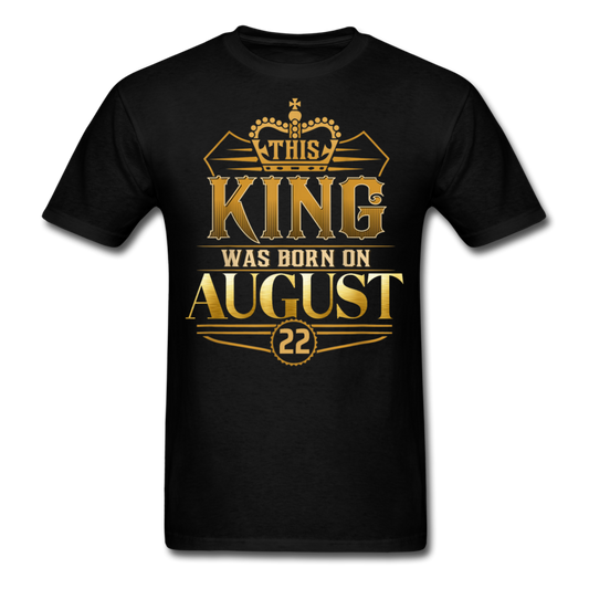 KING 22ND AUGUST - black