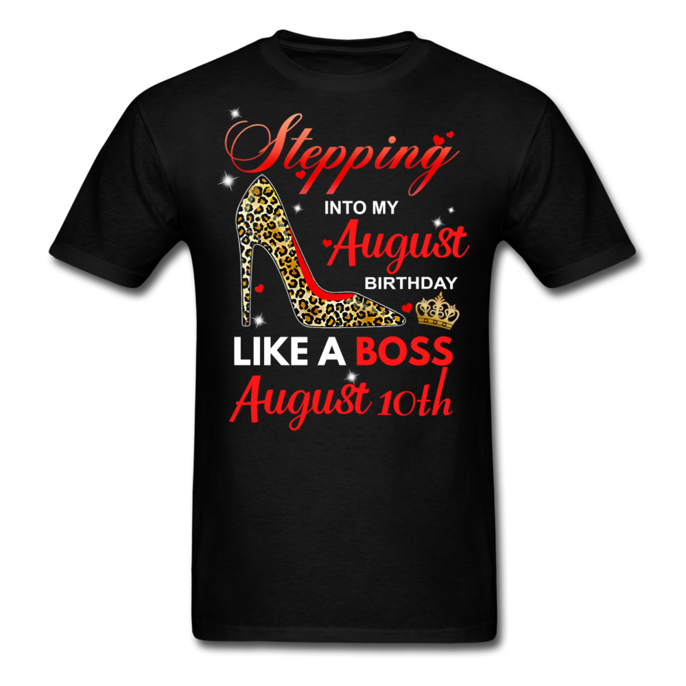 BOSS 10TH AUGUST UNISEX SHIRT - black