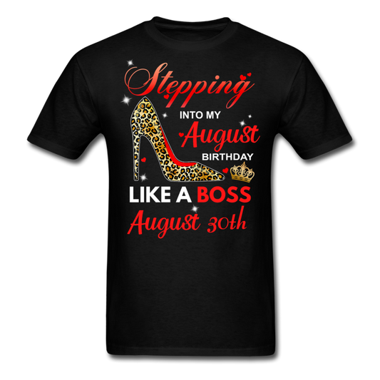 BOSS 30TH AUGUST UNISEX SHIRT - black