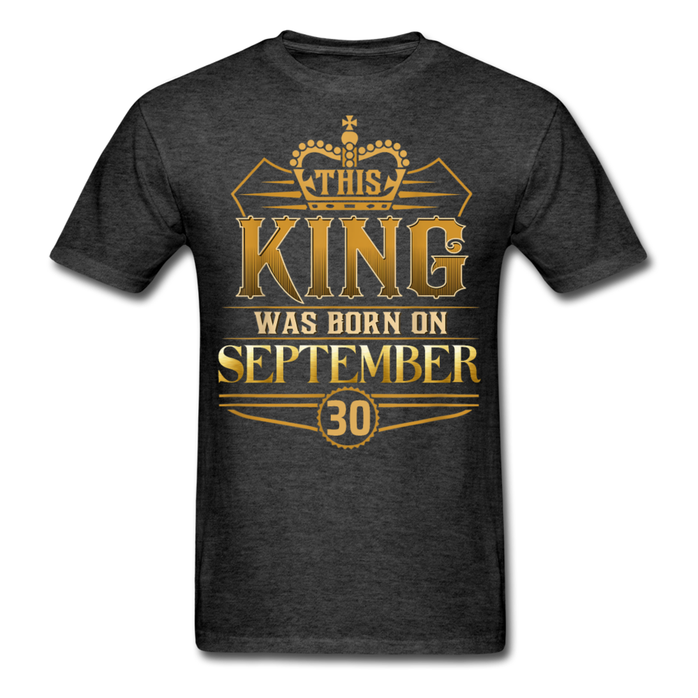 KING 30TH SEPTEMBER - heather black