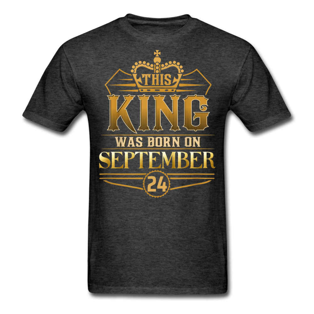 KING 24TH SEPTEMBER - heather black