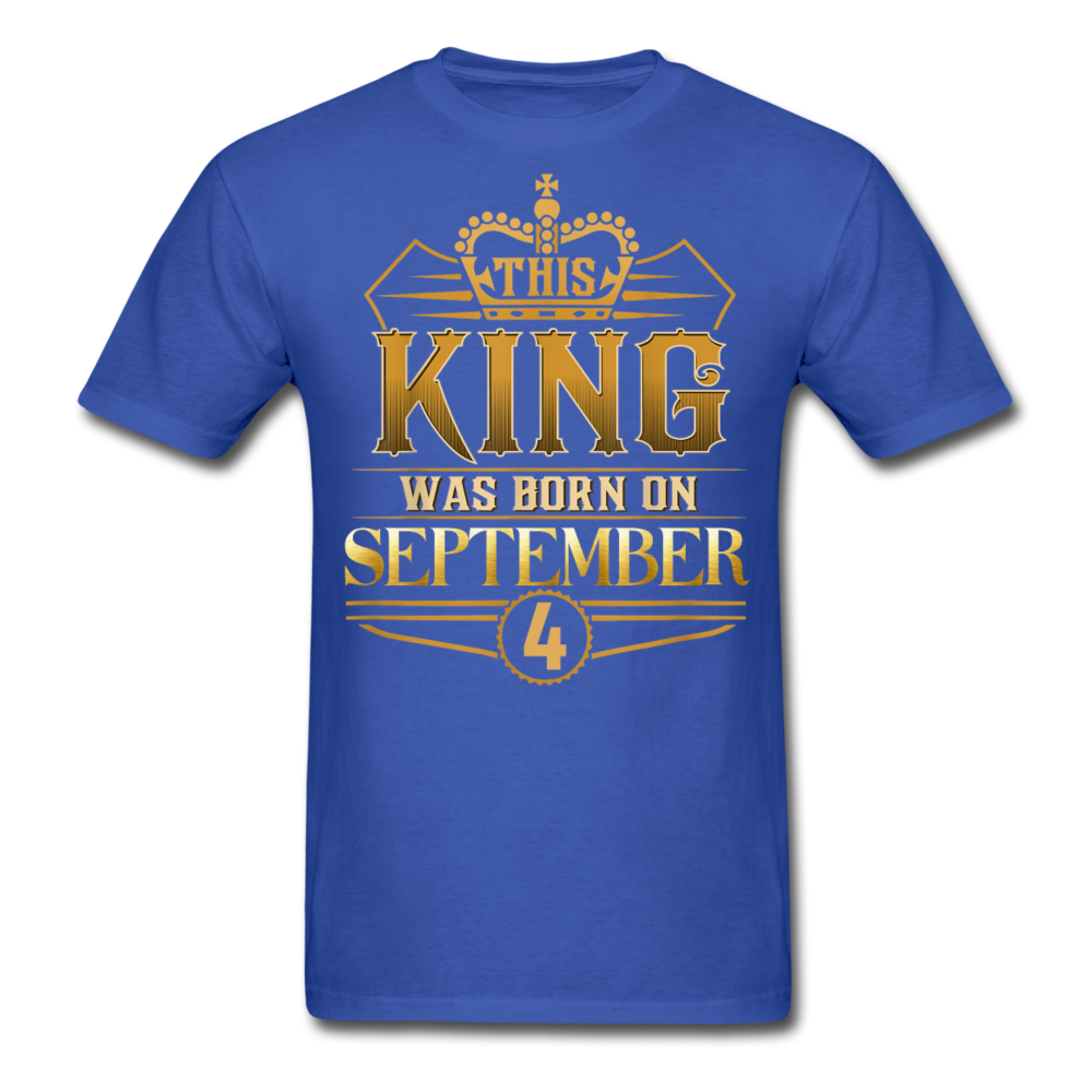 KING 4TH SEPTEMBER - royal blue