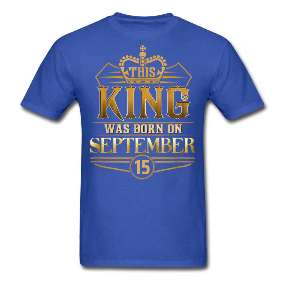 KING 15TH SEPTEMBER - royal blue