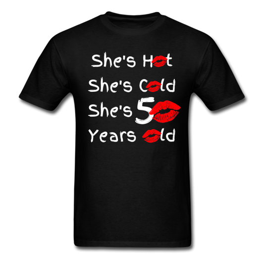 50 YEARS OLD UNISEX SHIRT - black