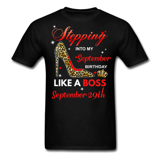 BOSS 29TH SEPTEMBER UNISEX SHIRT - black