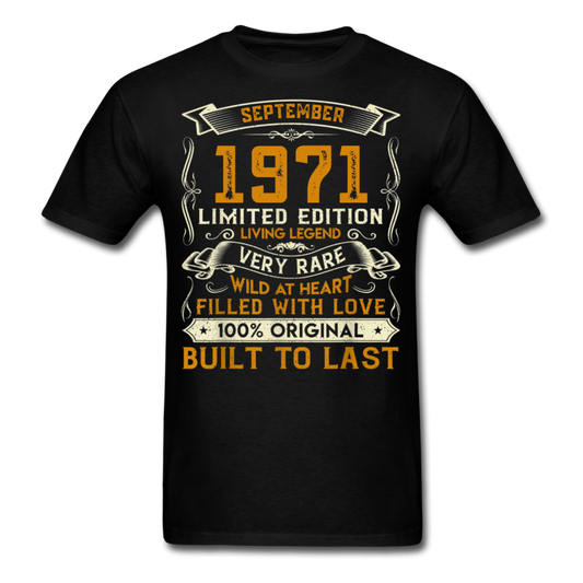 SEPTEMBER 1971 SHIRT - black