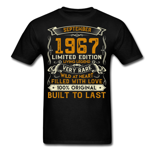 SEPTEMBER 1967 SHIRT - black