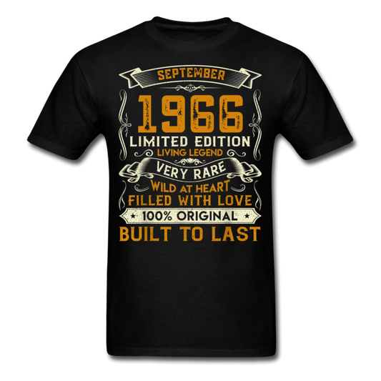 SEPTEMBER 1966 SHIRT - black