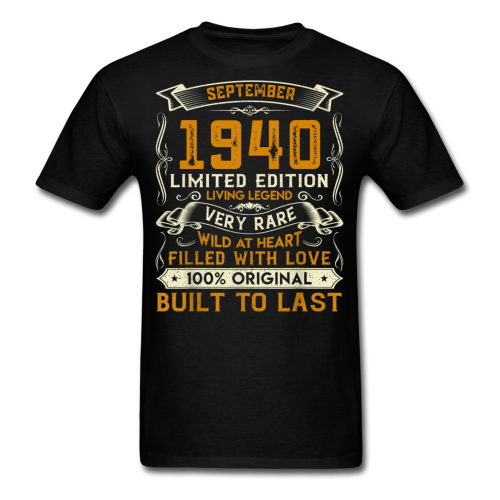 SEPTEMBER 1940 SHIRT - black