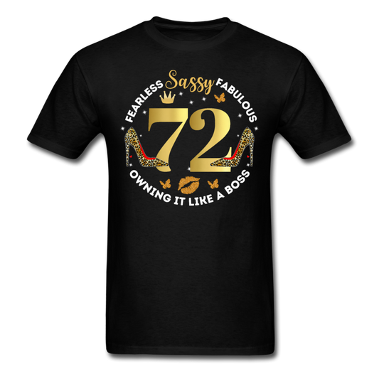 SASSY 72 UNISEX SHIRT - black