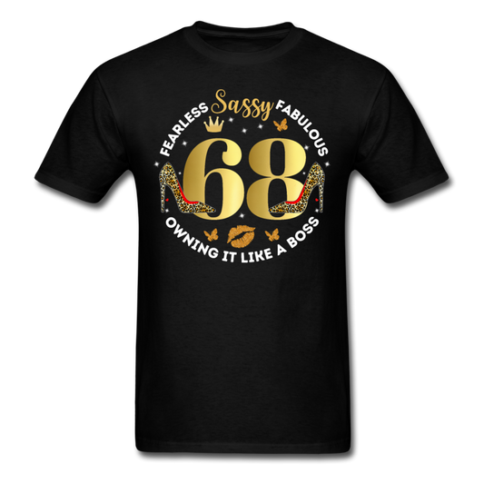 SASSY 68 UNISEX SHIRT - black