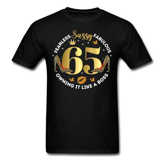 SASSY 65 UNISEX SHIRT - black