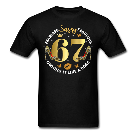 SASSY 67 UNISEX SHIRT - black