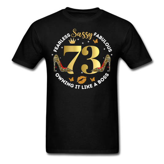 SASSY 73 UNISEX SHIRT - black