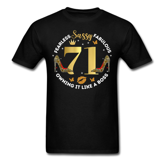 SASSY 71 UNISEX SHIRT - black