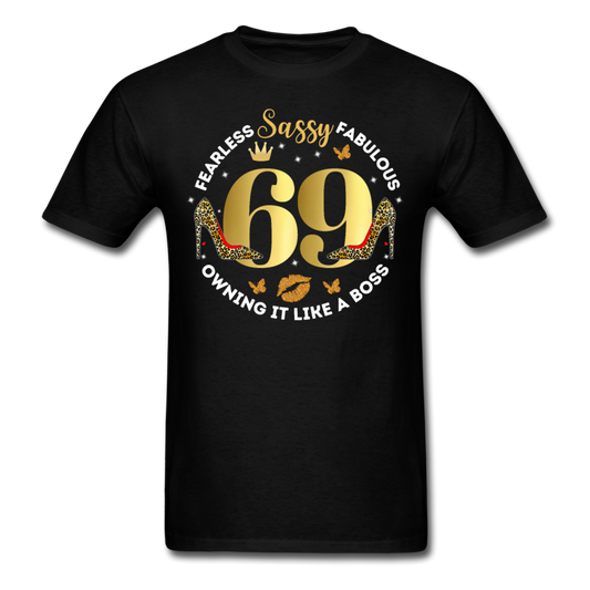 SASSY 69 UNISEX SHIRT - black