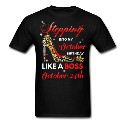 BOSS 24TH OCTOBER UNISEX SHIRT - black