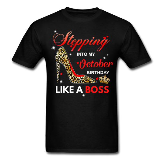 BOSS OCTOBER UNISEX SHIRT - black