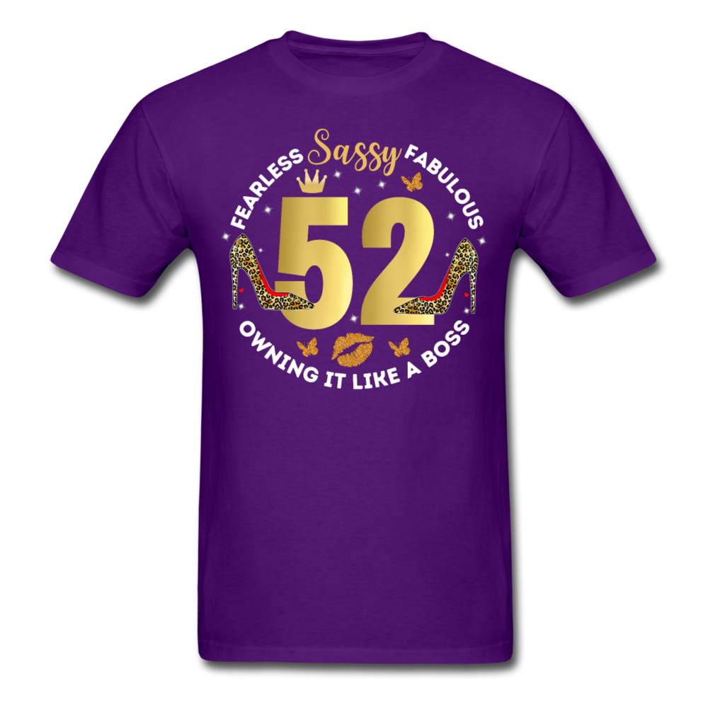 SASSY 52 UNISEX SHIRT - purple
