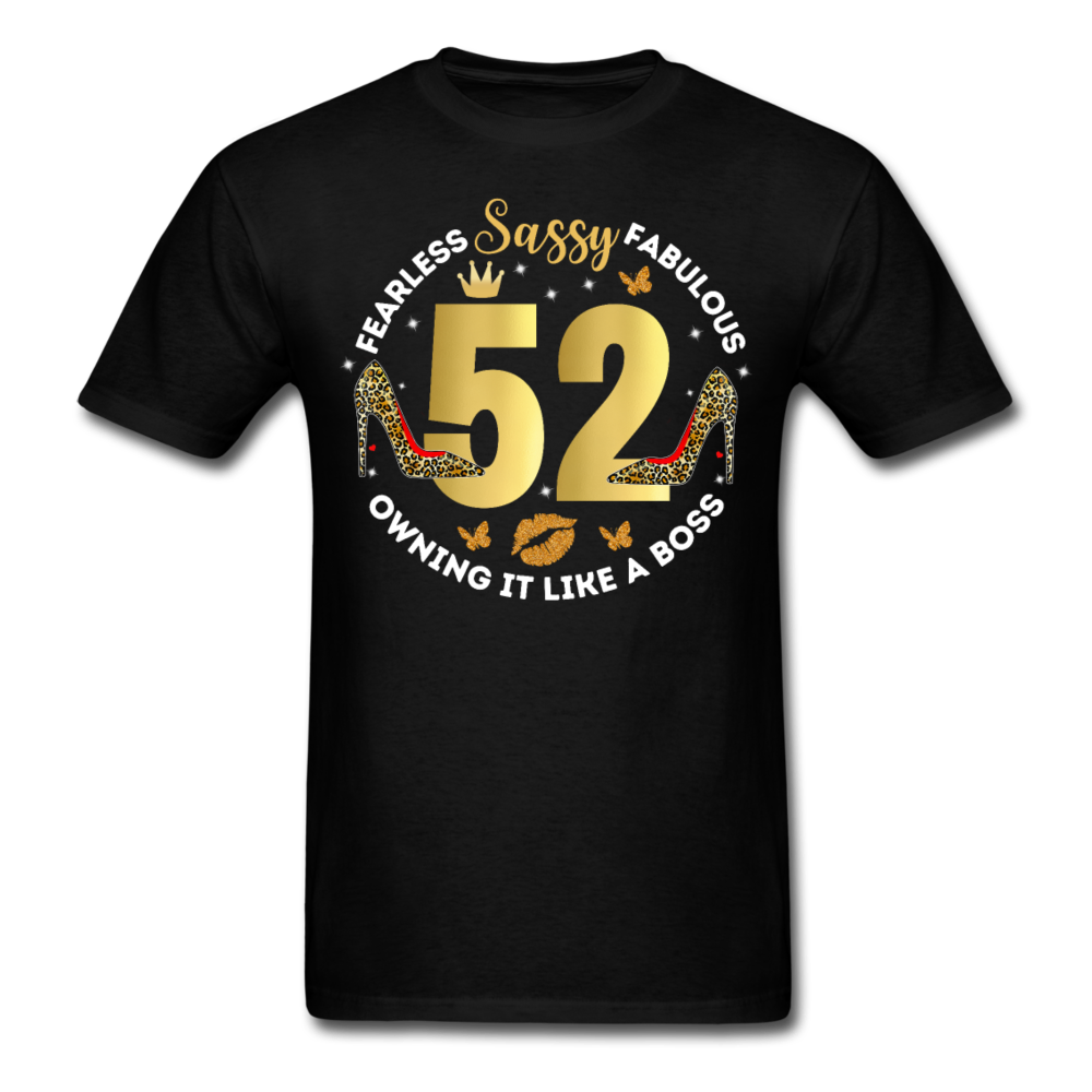 SASSY 52 UNISEX SHIRT - black