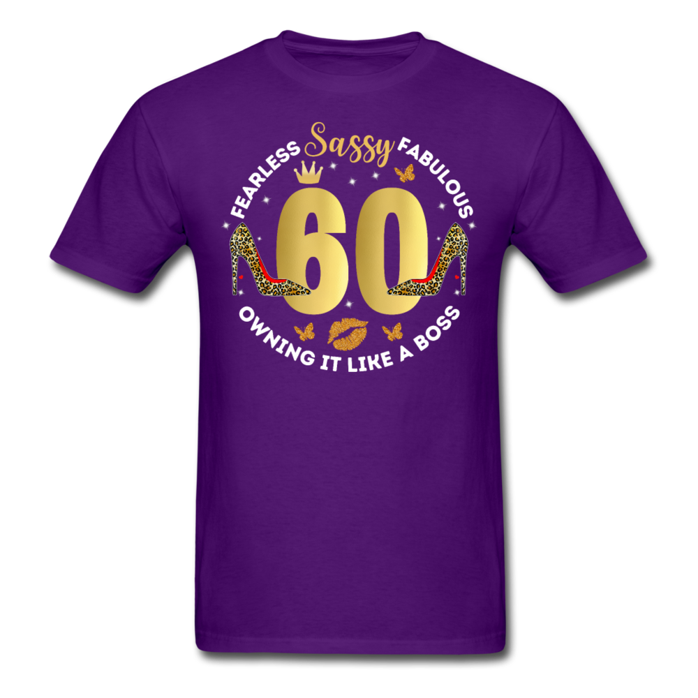 SASSY 60 UNISEX SHIRT - purple
