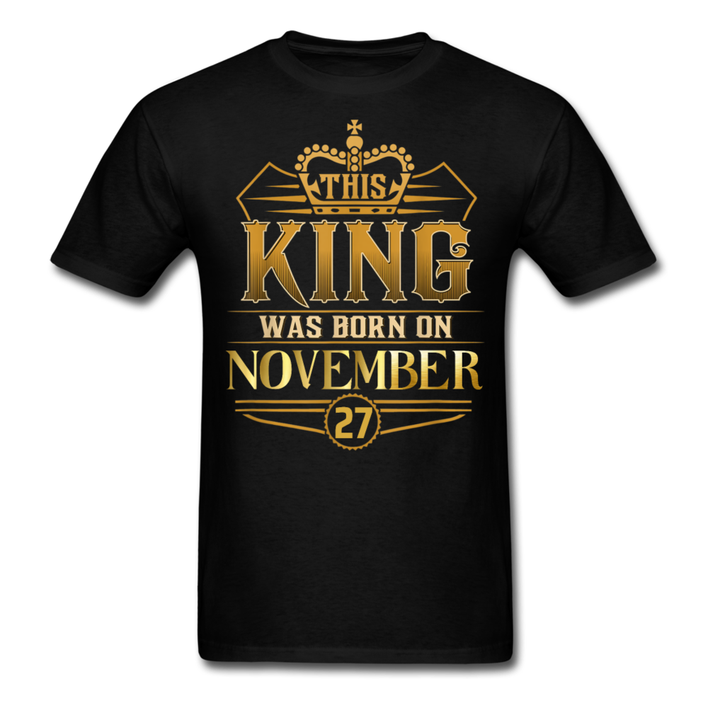 KING 27TH NOVEMBER - black