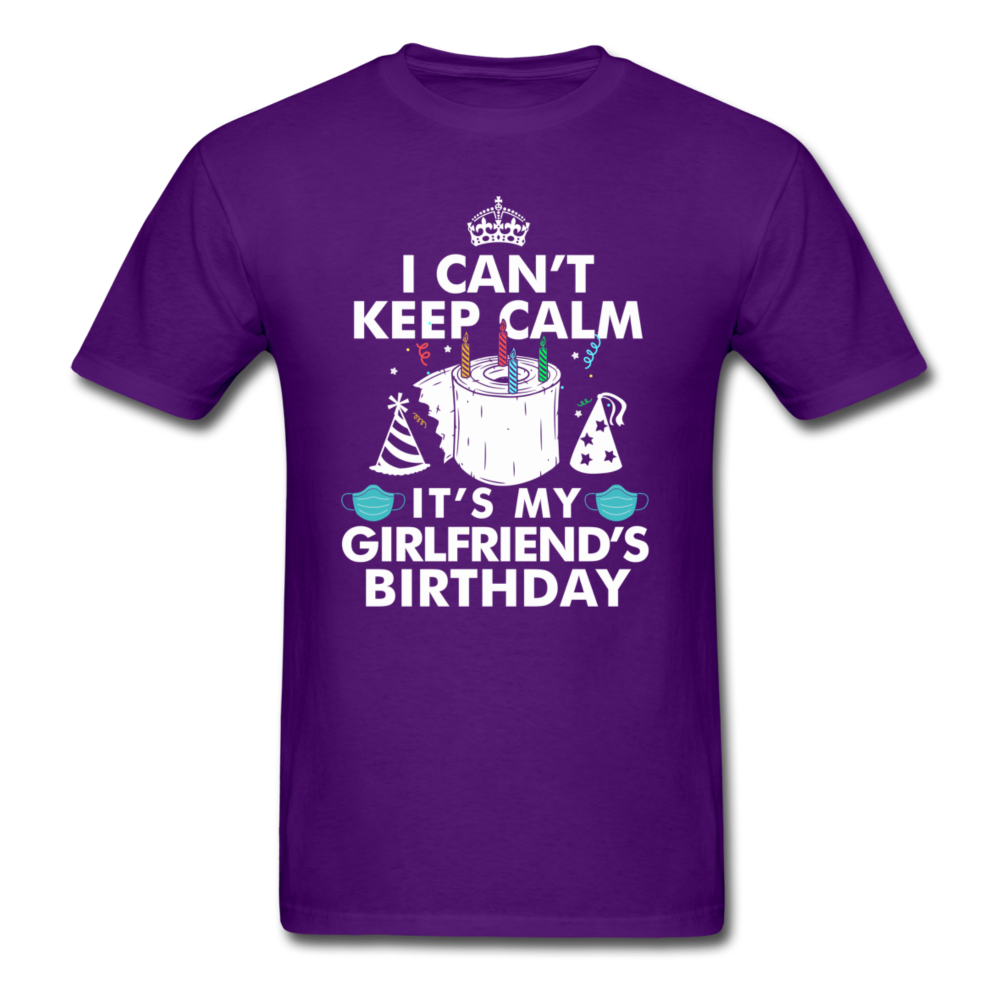 GIRLFRIENDS BIRTHDAY UNISEX SHIRT - purple