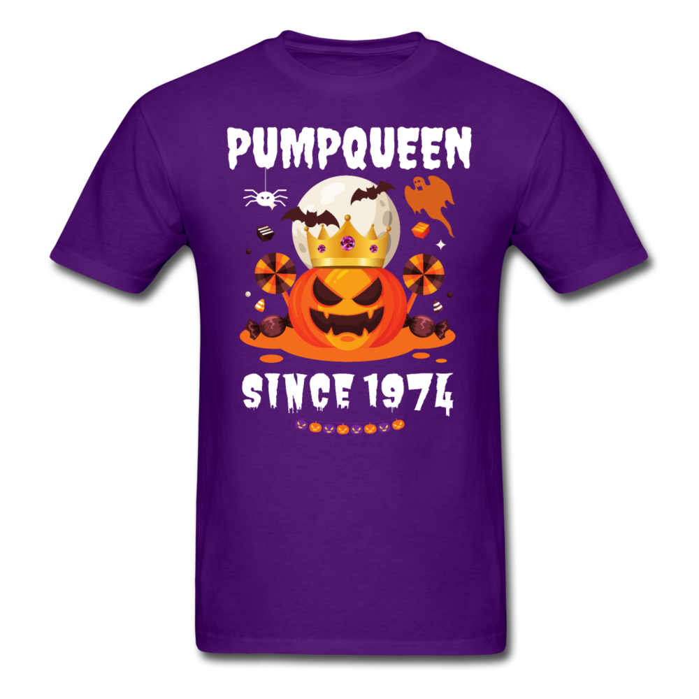 PUMPQUEEN 1974 UNISEX SHIRT - purple