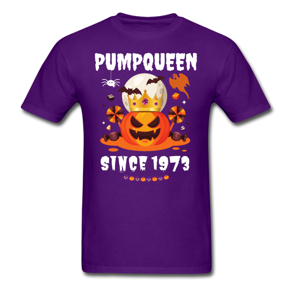 PUMPQUEEN 1973 UNISEX SHIRT - purple