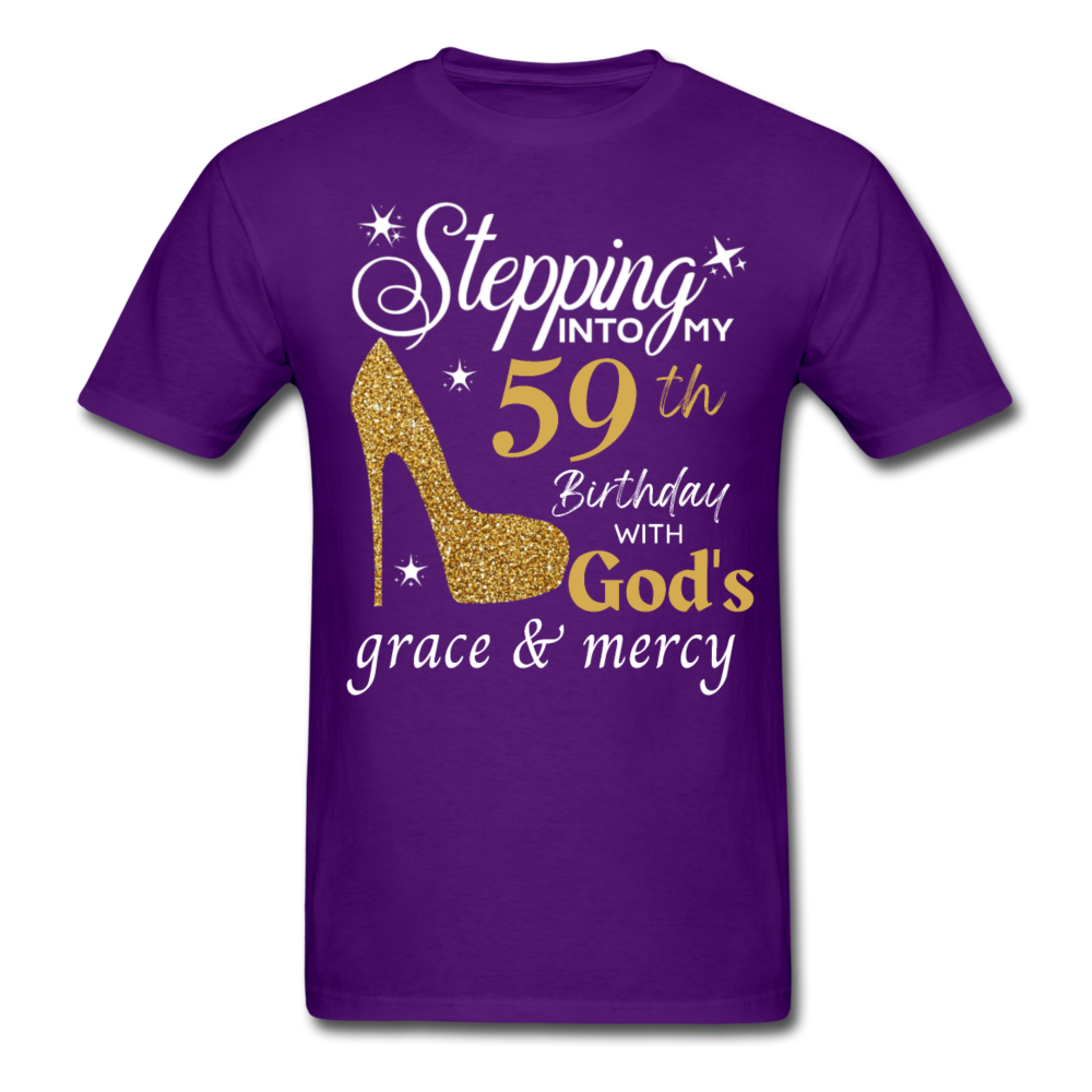 59 GODS GRACE UNISEX SHIRT - purple