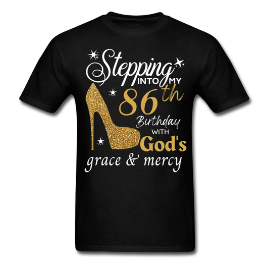 86 GODS GRACE UNISEX SHIRT - black