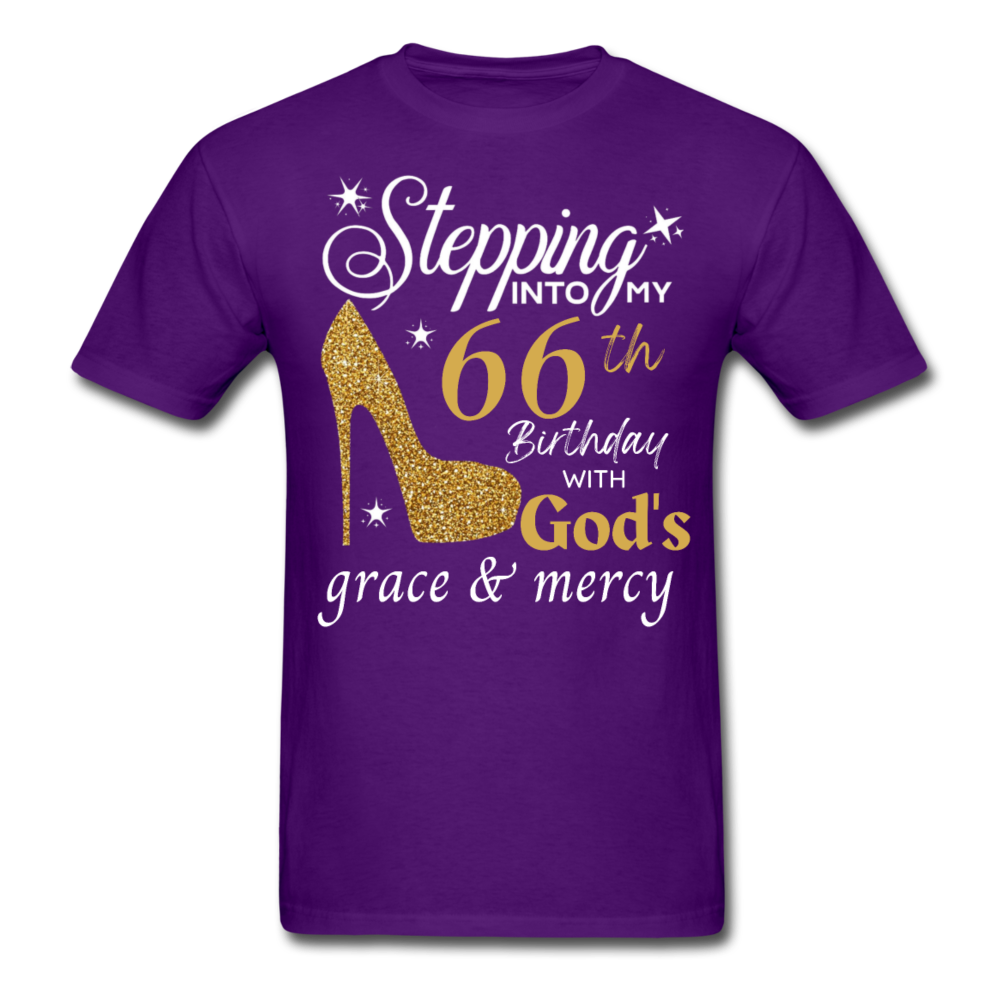 66 GODS GRACE UNISEX SHIRT - purple