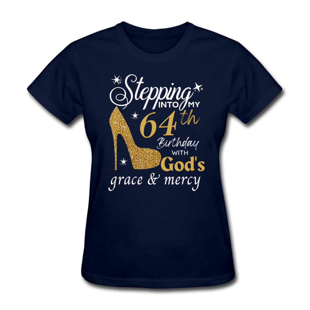 64 GODS GRACE WOMEN'S SHIRT - navy