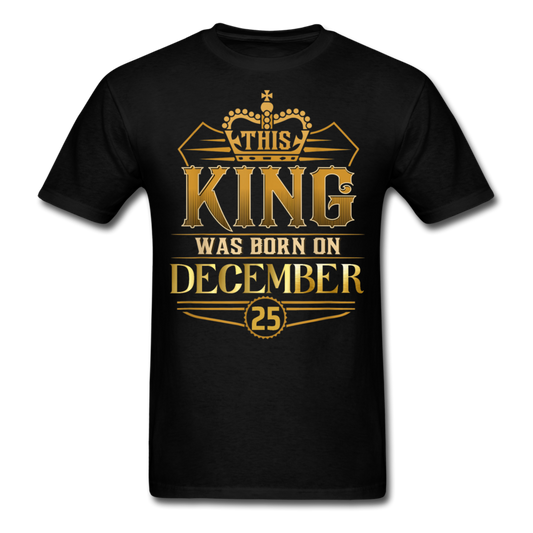 KING 25TH DECEMBER - black