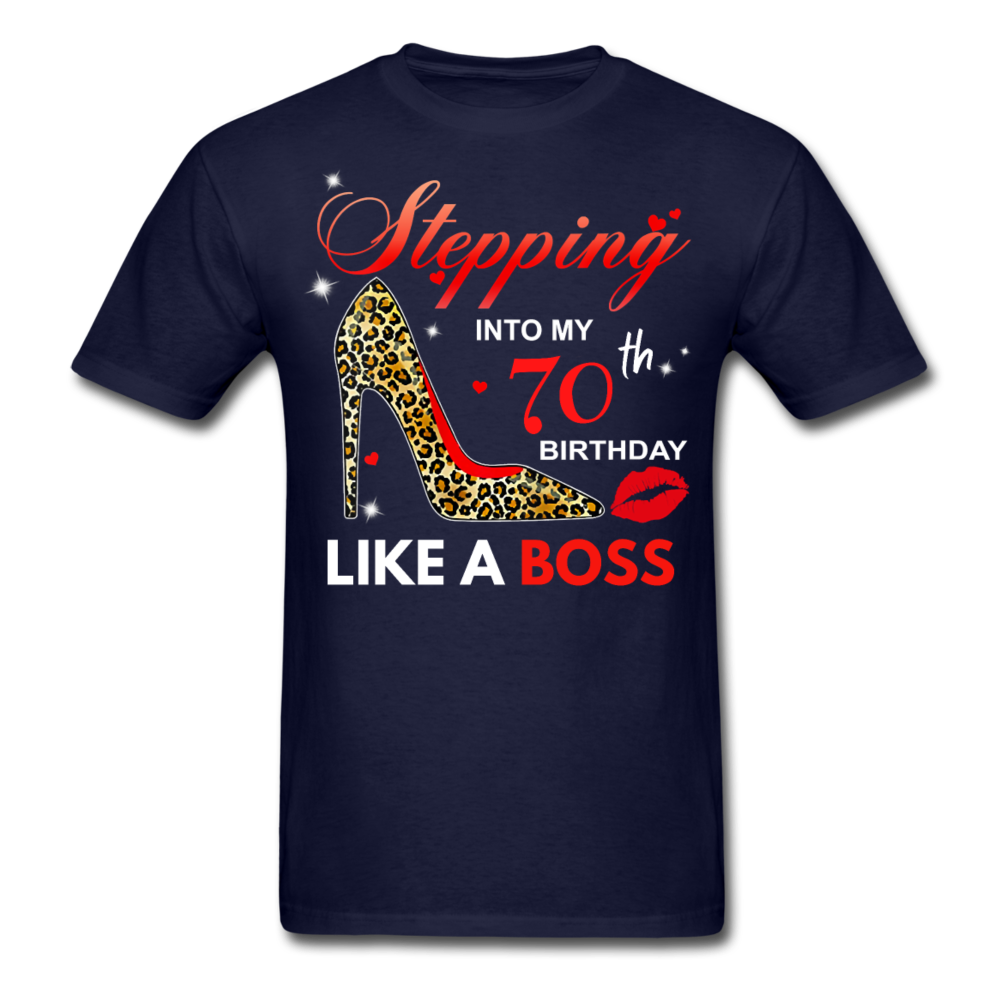 STEPPING BOSS 70 UNISEX SHIRT - navy