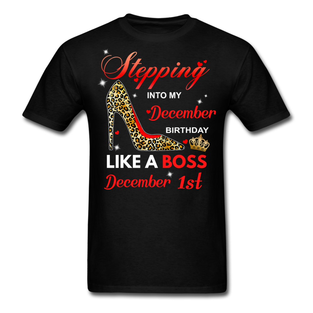 BOSS 1ST DECEMBER UNISEX SHIRT - black