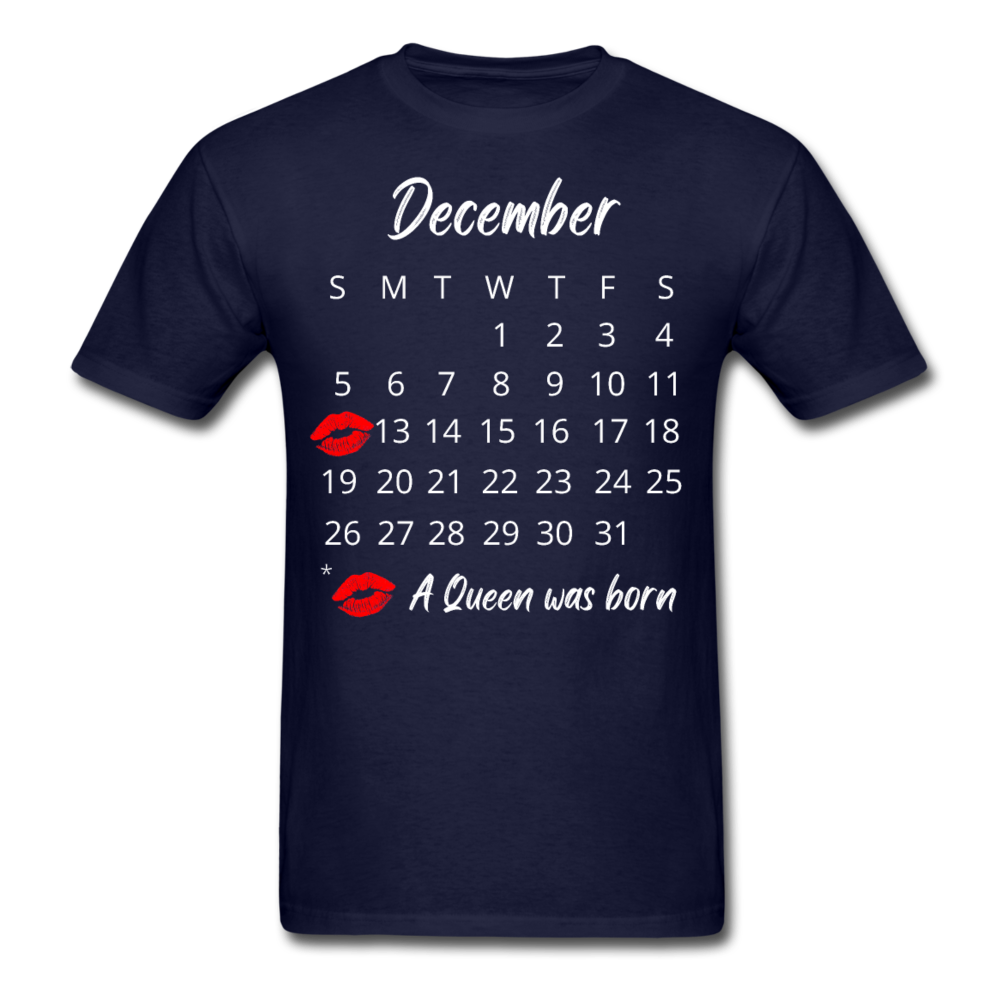 12TH DECEMBER UNISEX SHIRT - navy