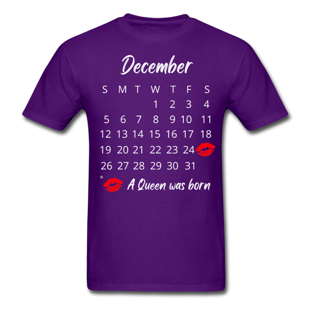 25TH DECEMBER UNISEX SHIRT - purple